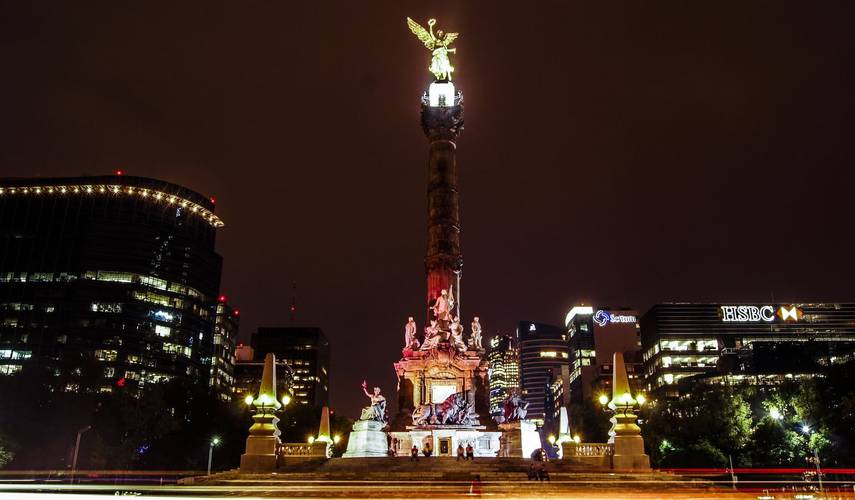 Ángel de la independencia Hotel Geneve Mexico City Ciudad de México