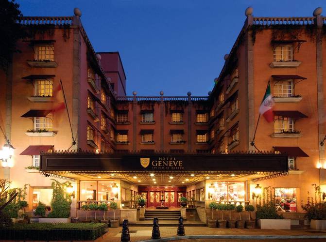 Fachada Hotel Geneve Mexico City Ciudad de México