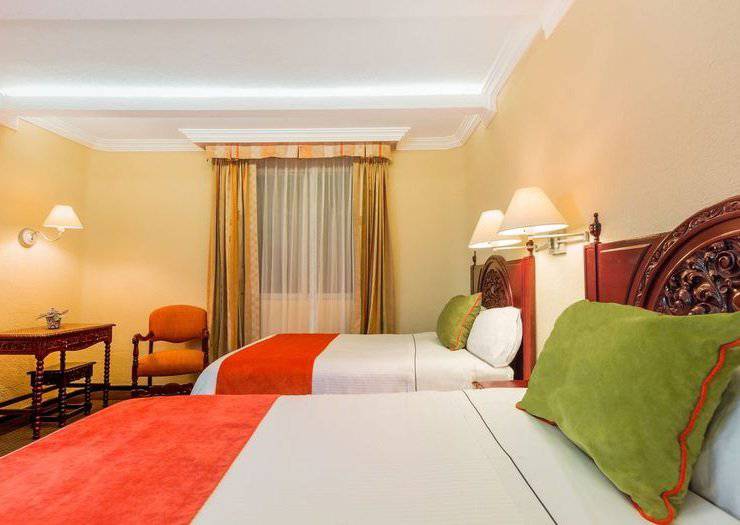 Single or double deluxe room Geneve Mexico City Hotel